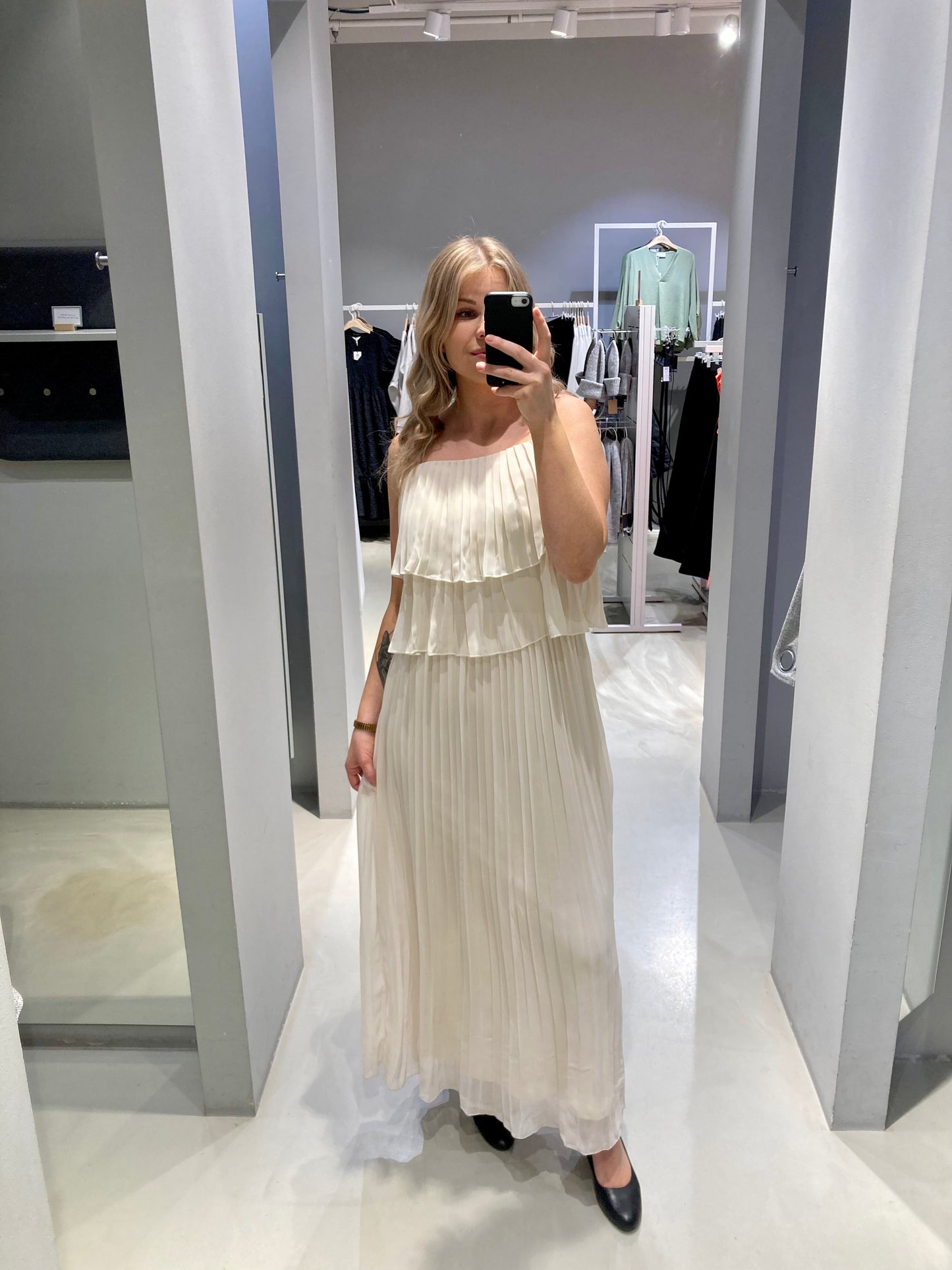 VICHIFFAN Long Dress - Birch