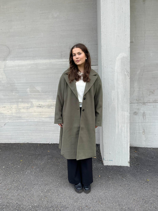 VIPOKO Coat - Dusty Olive