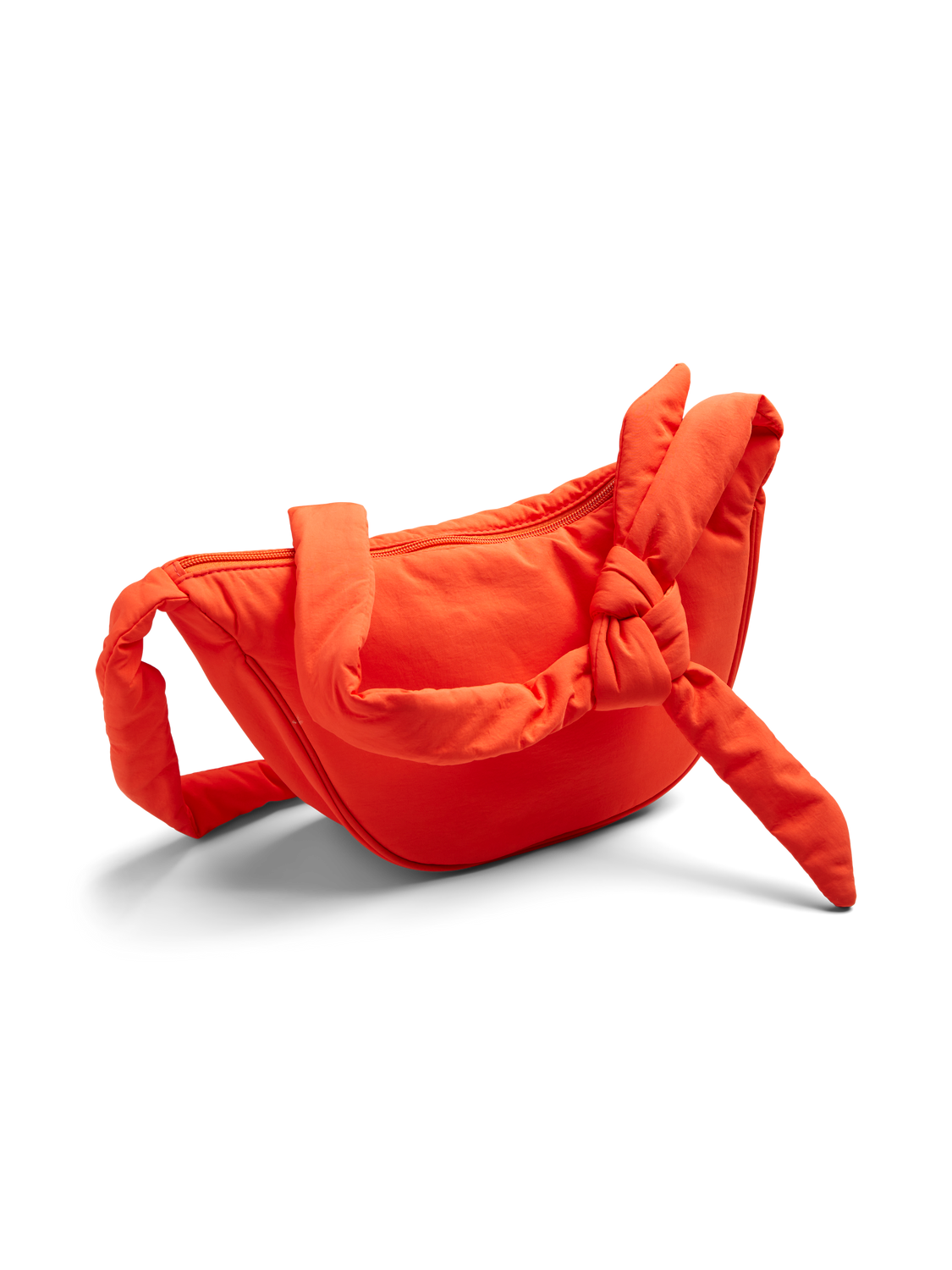 PCAMANDA Knot Bag - Tangerine Tango