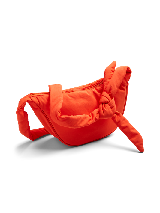 PCAMANDA Knot Bag - Tangerine Tango