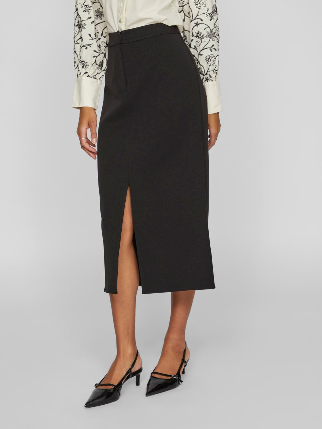 VIVARONE Long Skirt - Black