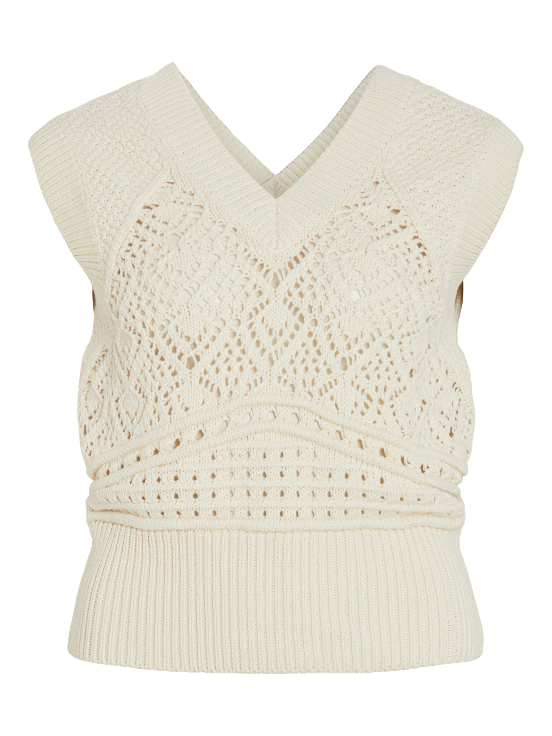 VILOREEN Knit Waistcoat - Birch