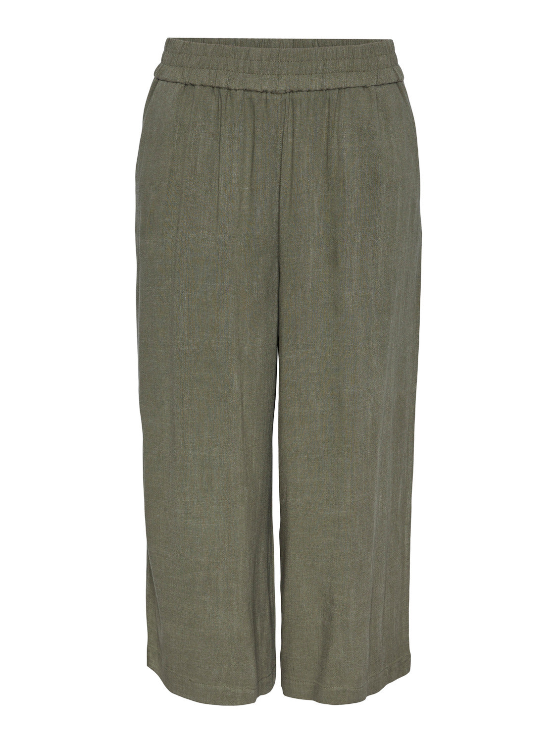 PCVINSTY Culotte Pants - Deep Lichen Green